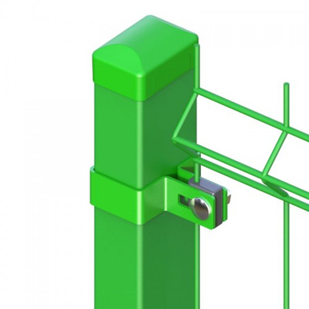 montaj colier fixare panouri 3D sau 2D RAL 6005