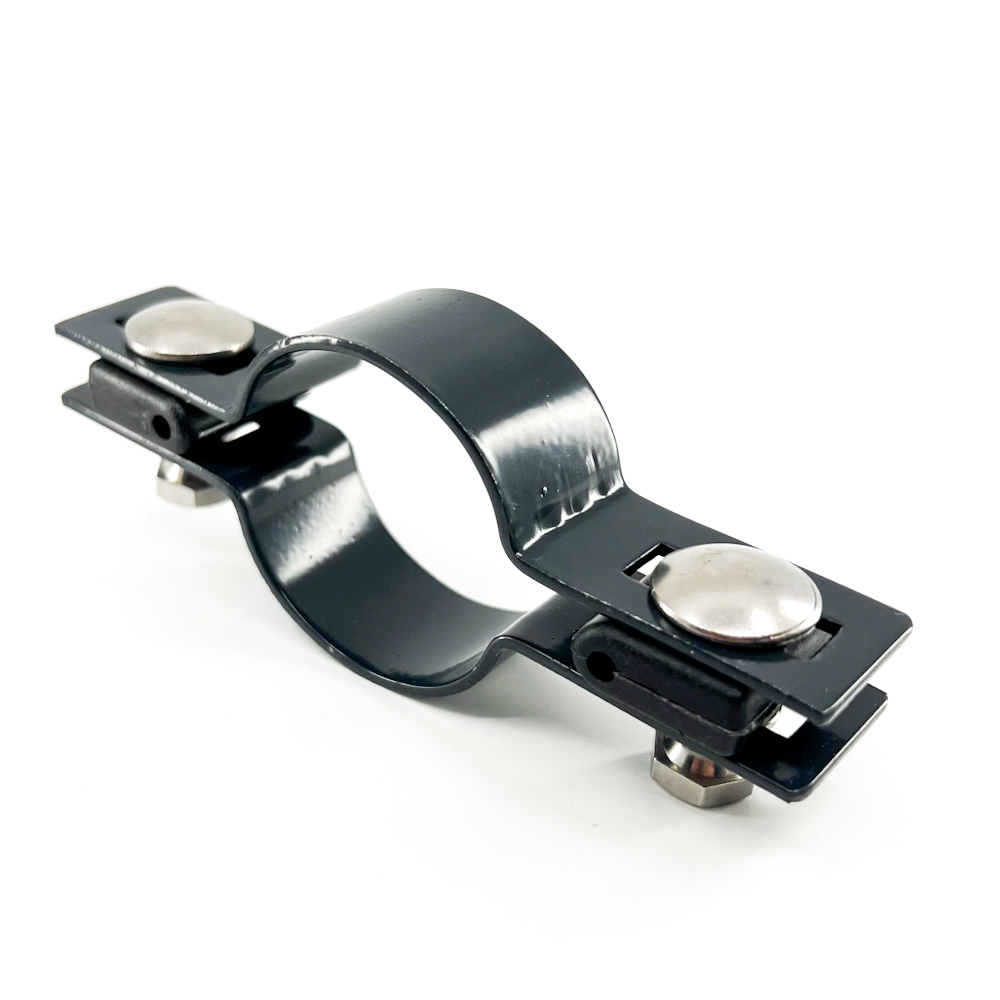 colier antracit ral 7016 pentru fixarea panourilor de gard